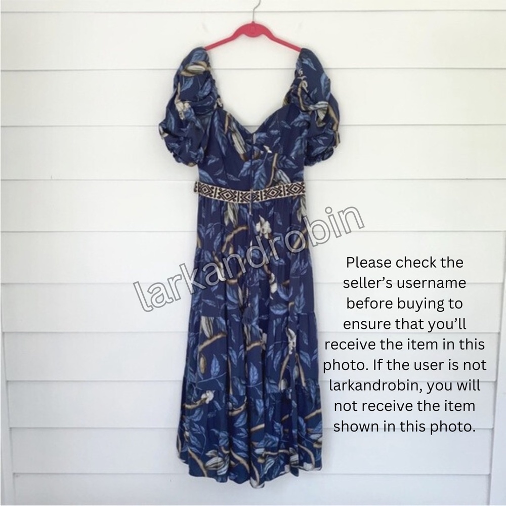 NEW Johanna Ortiz Botanical Heritage Dress 10 - Picture 11 of 17